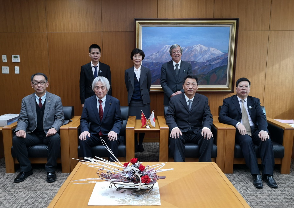 陈树思率团出访日本爱媛大学,京都光华女子大学