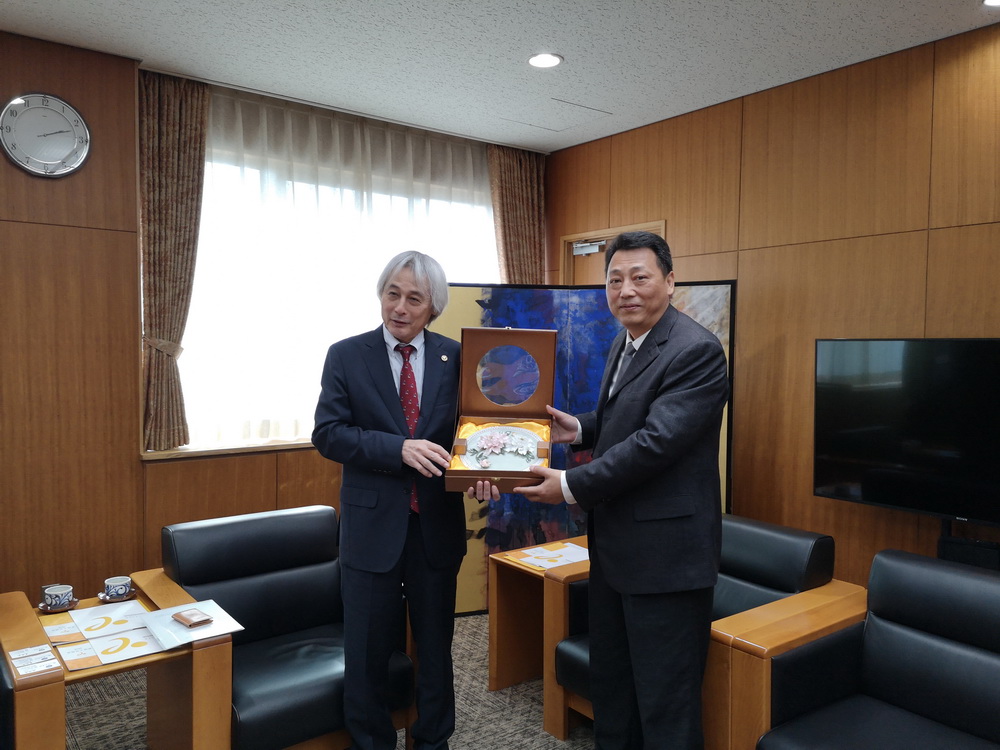 陈树思率团出访日本爱媛大学,京都光华女子大学
